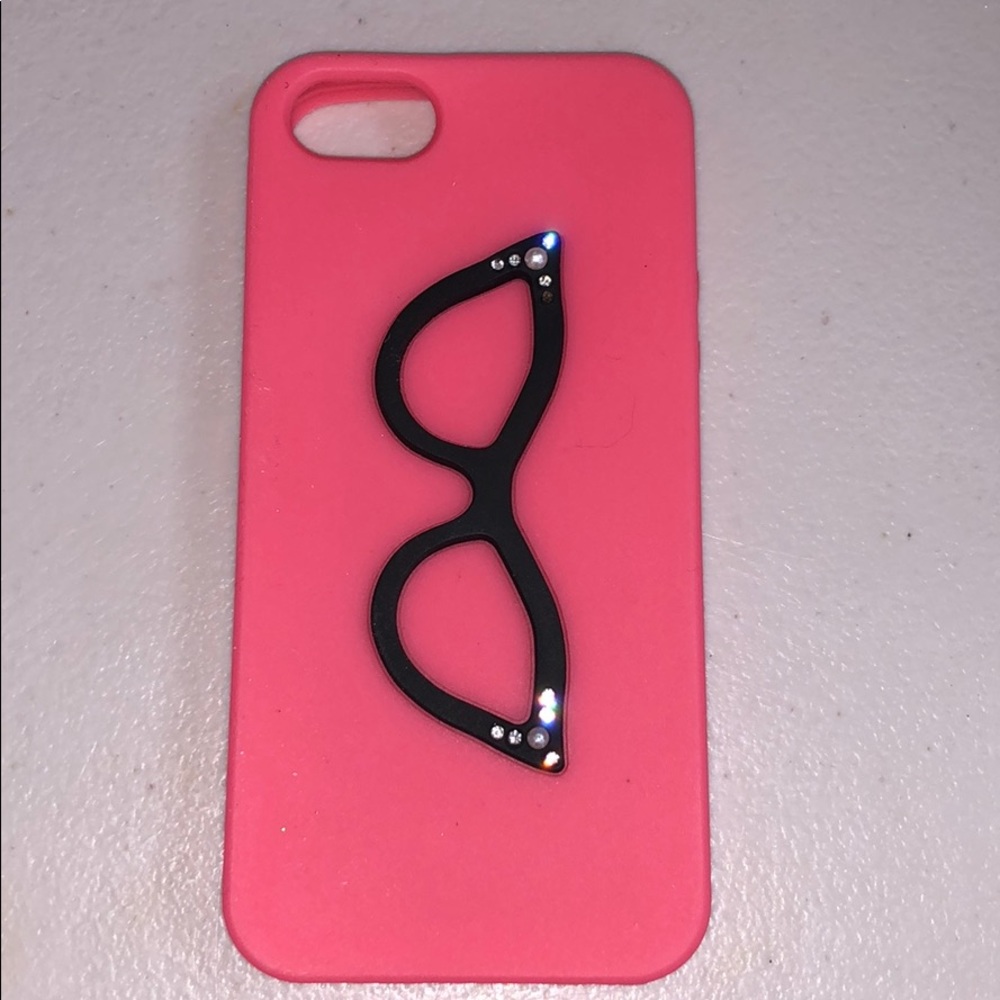 Hot pink phone case